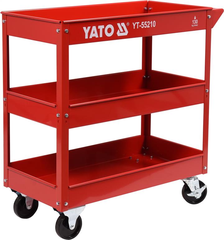 Tool trolley 3 open shelves, load capacity 130 kg Yato YT-55210