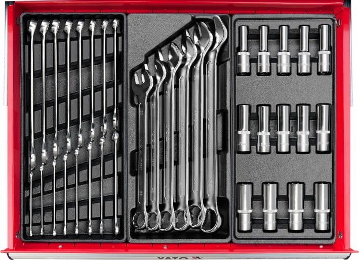 Tool trolley 177 items, 6 drawers, 958x766x465 mm Yato YT-5530