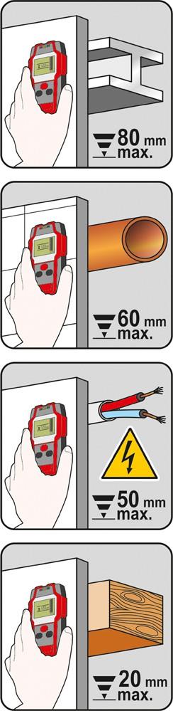 Hidden wiring detector Yato YT-73131
