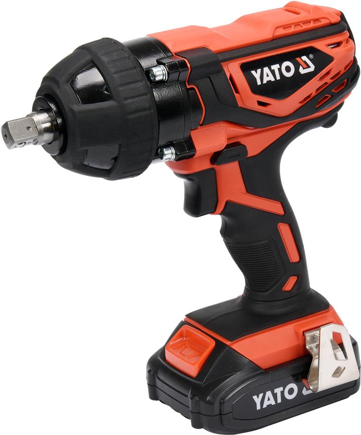 Yato YT-82804 Cordless impact wrench: 1/2", 300 Nm, Li-Ion 18V, 2 Ah + 4 sockets YT82804
