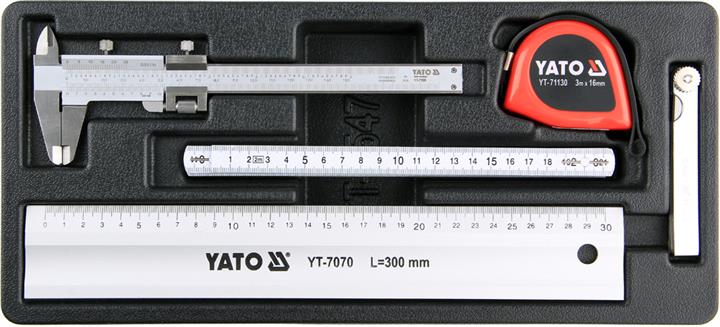 Yato YT-55474 Measuring tools, 5pcs set YT55474