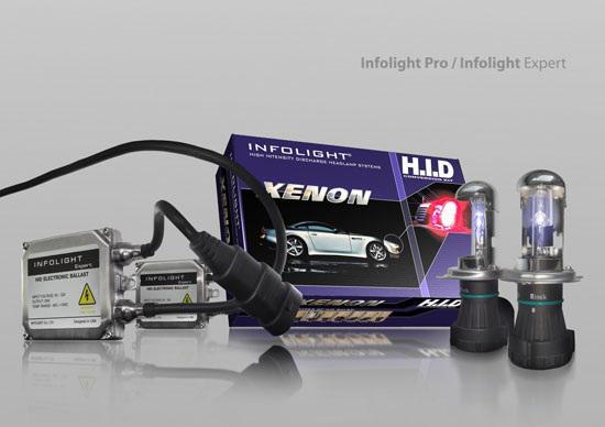 Infolight 14383 Bi-Xenon lamp kit Infolight Expert H4 H/L 35W 5000K 14383