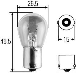 Daf 135 4886 Glow bulb R24V/18W 24V 18W 1354886