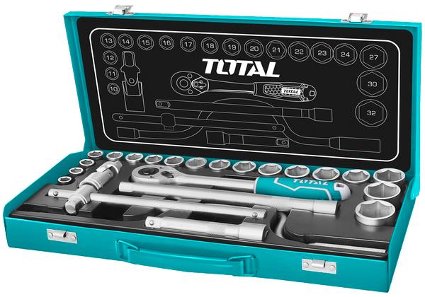 Total Tools THT141253 TOTAL THT141253 1/2 "nozzle set, 25 pieces THT141253