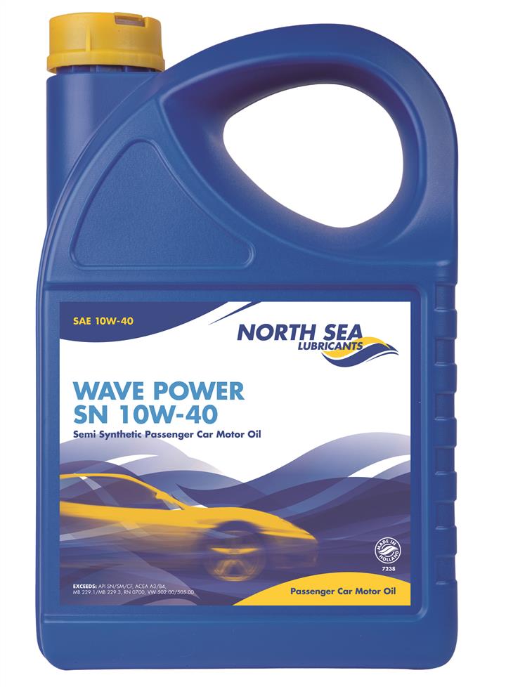 North Sea Lubricants 7238/4 Engine oil North Sea Lubricants Wave power sn 10W-40, 4L 72384