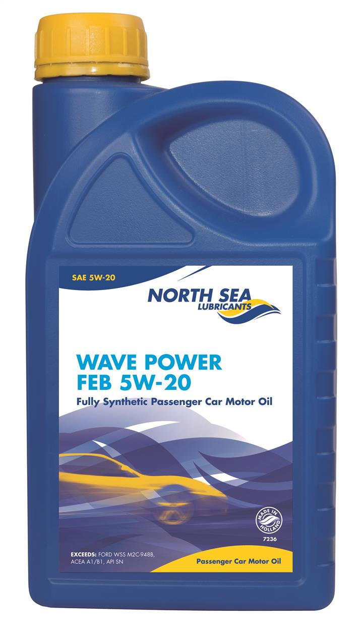 North Sea Lubricants 7236/1 Engine oil North Sea Lubricants Wave power FEB 5W-20, 1L 72361
