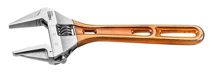Adjustable wrench 256 mm, range 0-43 mm Neo Tools 03-025