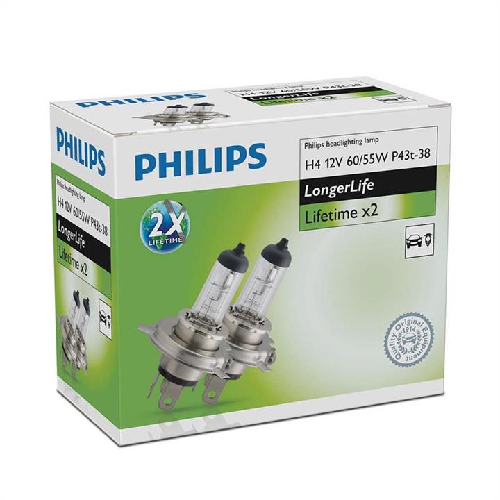 Philips 12342ELC2 Halogen lamp Philips Longerlife 12V H4 60/55W 12342ELC2