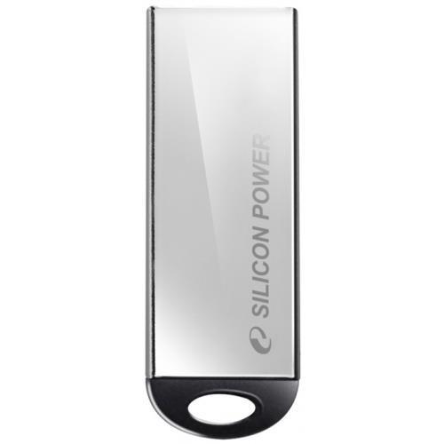 Silicon Power SP016GBUF2830V1S Silicon Power 16GB USB Touch 830 Silver SP016GBUF2830V1S