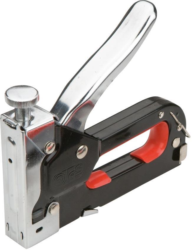 Top Tools 41E904 Hand stapler metal for staples J type (4-14mm), hobby 41E904