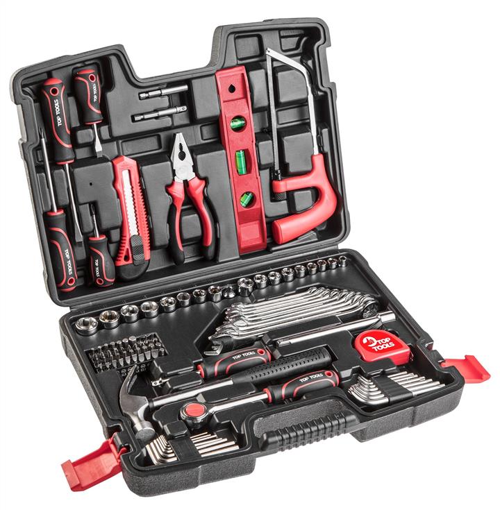 Top Tools 38D535 Tool Kit Top Tool 1/4 ", 3/8", 100 pieces. 38D535