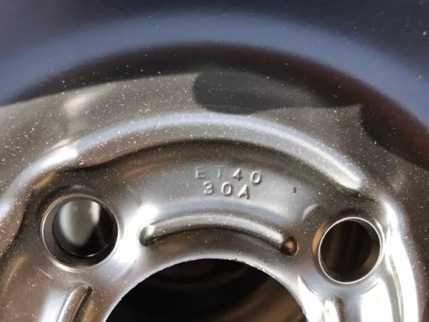 Steel Wheel Rim Renault 6x15 4x100 ET40 Black Renault 40 30 043 19R