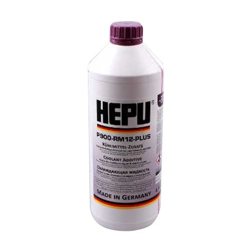 Hepu P900-RM-G12PLUS Antifreeze HEPU G12+ READY MIX VIOLET-PURPLE purple, ready to use -37, 1.5l P900RMG12PLUS