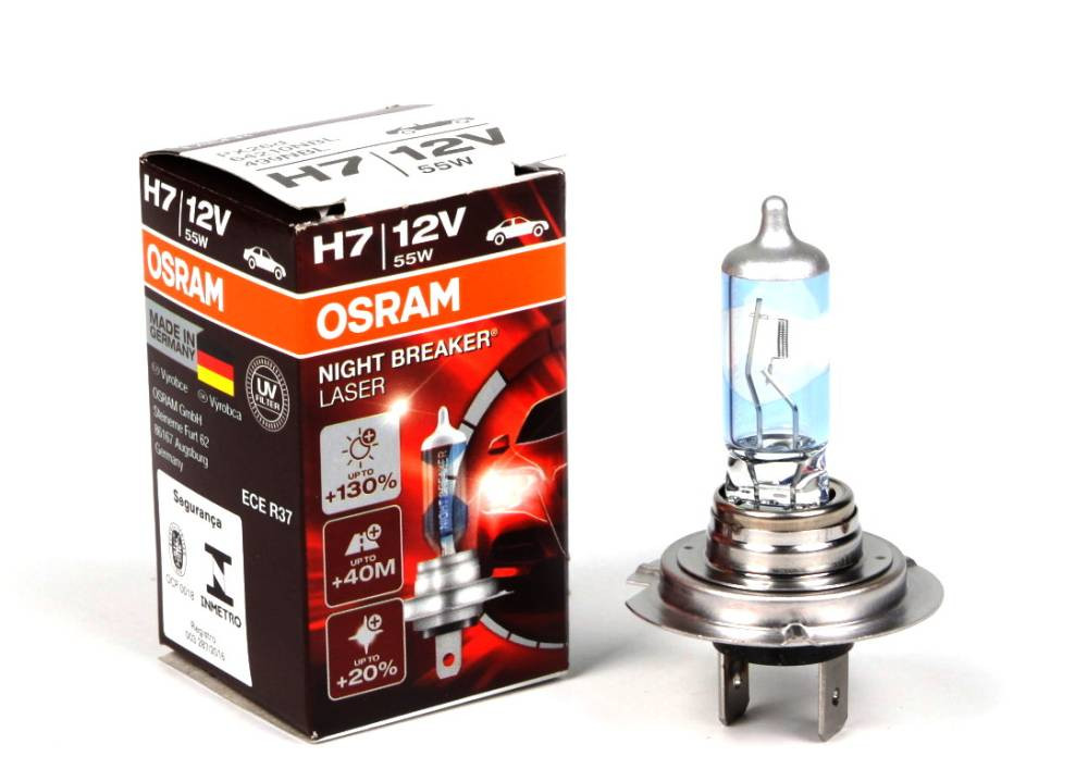 Osram 64210NBL Halogen lamp Osram Night Breaker Laser +130% 12V H7 55W +130% 64210NBL