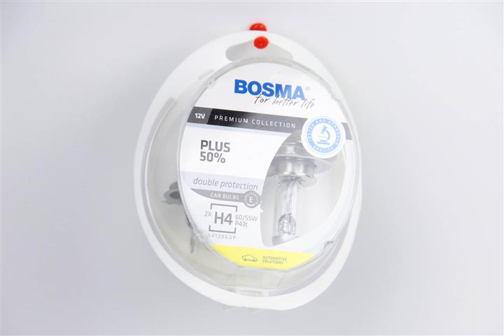 Bosma 3929 Halogen lamp Bosma Plus 50% 12V H4 60/55W +50% 3929