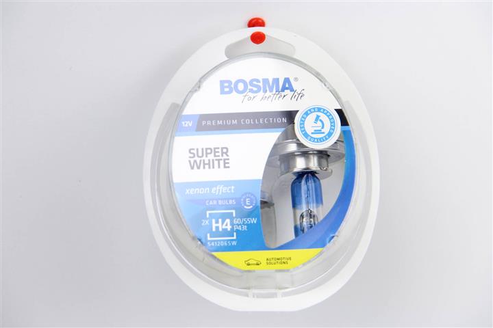 Bosma 3462 Halogen lamp Bosma Super White 12V H4 60/55W 3462
