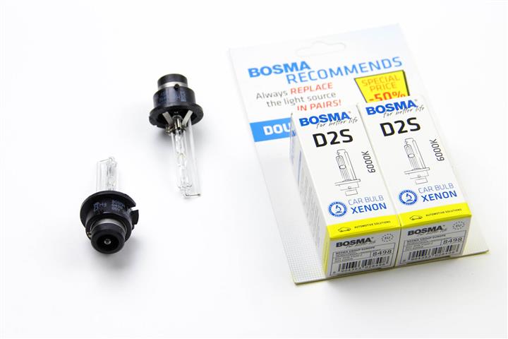Bosma 8498D Xenon lamp BOSMA D2S 85V 35W 6000K (2 pc.) 8498D