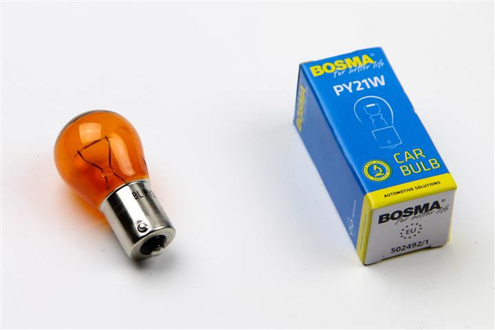 Bosma 3493S Glow bulb yellow PY21W 24V 21W 3493S