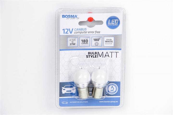 Bosma 4984 LED lamp P21W 12V BA15s (2 pcs.) 4984