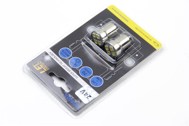 LED lamp R5W 24V BA15s (2 pcs.) Bosma 5417