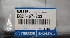 Mazda EG21-67-333 Wiper Blade Rubber EG2167333