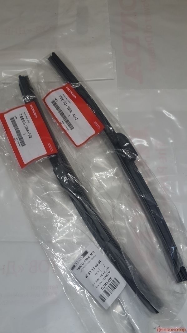 Honda 76630-SWA-A02 Wiper Blade Frameless 76630SWAA02