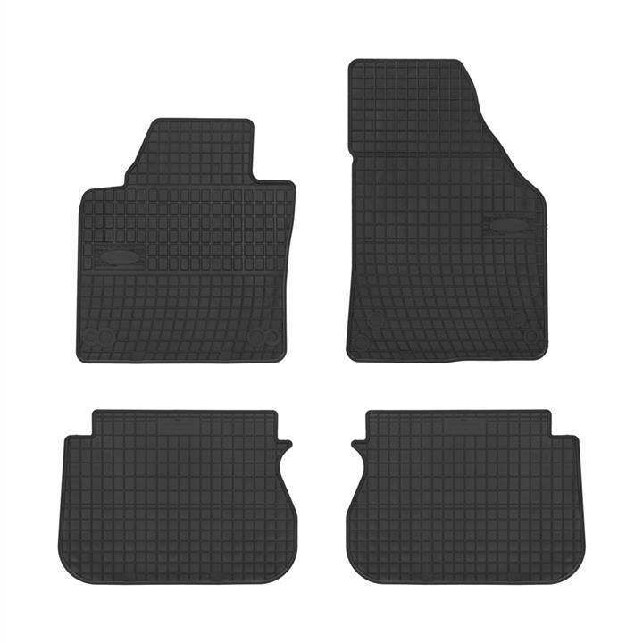 Frogum 0391 Interior mats Frogum rubber black for Volkswagen Caddy (2004-2015) 0391