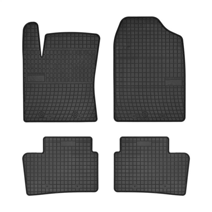 Frogum 0437 Interior mats Frogum rubber black for Hyundai I10 (2013-) 0437