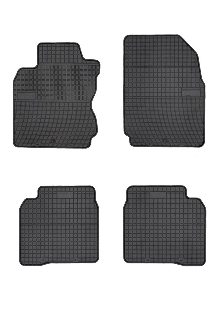 Frogum 0453 Interior mats Frogum rubber black for Nissan Note (2005-2013) 0453