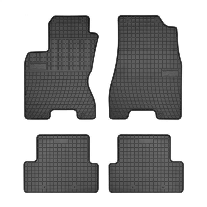 Frogum 0455 Interior mats Frogum rubber black for Nissan X-trail (2007-2013) 0455