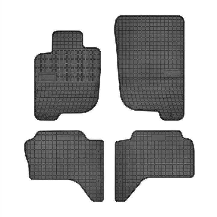 Frogum 0483 Interior mats Frogum rubber black for Mitsubishi L200 (2005-2015) 0483