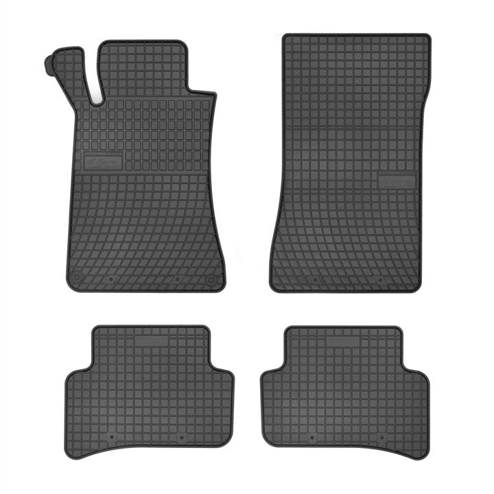 Interior mats Frogum rubber black for Mercedes C-class (2000-2006) Frogum 0785
