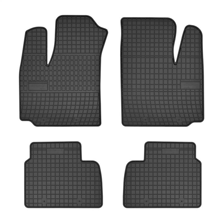 Frogum 0911 Interior mats Frogum rubber black for Fiat Doblo (2000-2010) 0911