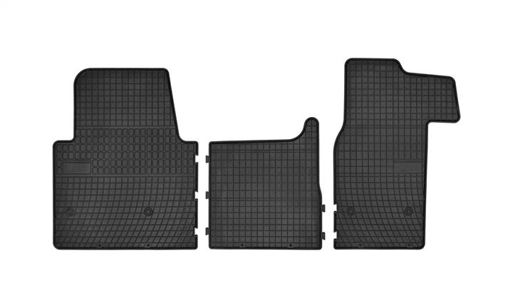 Frogum D00695 Interior mats Frogum rubber black for Opel Movano/Nissan NV400/Renault Master (2010-),set D00695