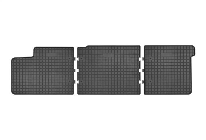 Frogum D00731 Interior mats Frogum rubber black for Volkswagen Transporter (2011-2015) D00731