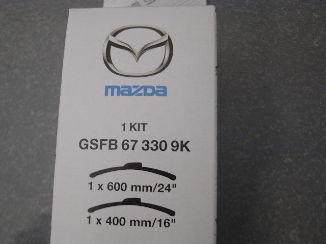 Mazda GSFB-67-3309K Frameless wiper set 600/400 GSFB673309K
