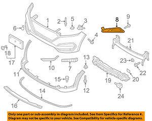 86525D3210 Hyundai/Kia Fog lamp frame
