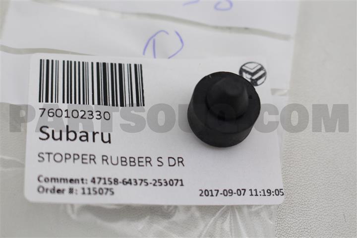 760102330 Subaru Door Shell Stopper