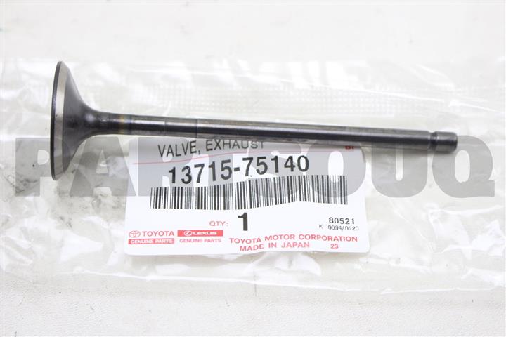 1371575140 Toyota Exhaust valve