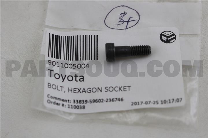 9011005004 Toyota Bolt