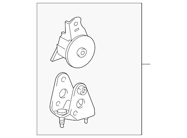 123800V012 Toyota Engine mount