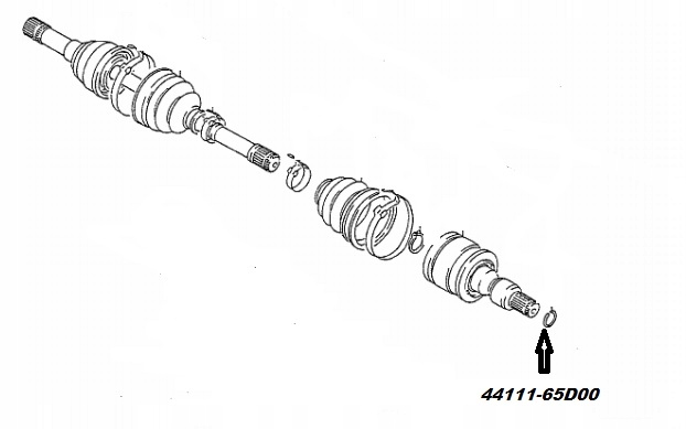 Buy Suzuki 44111-65D00 at a low price in United Arab Emirates!