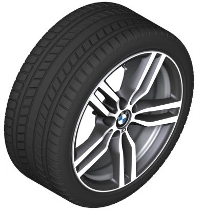36117849629 BMW Light Alloy Wheel BMW X5, X6 9x19 5x120 ET48 DIA72,6 Gp