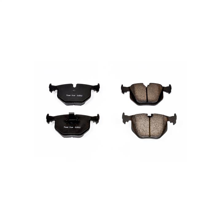 Power stop 16-683 Rear brake pad set 16683 16683 Power stop Rear brake pad set