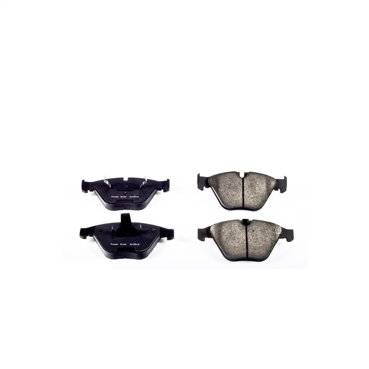 Power stop 16-918 Front disc brake pads, set 16918 16918 Power stop Front disc brake pads, set