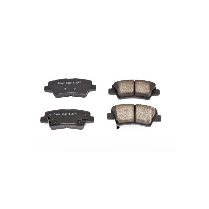 Power stop 16-1445 Rear brake pad set 161445 161445 Power stop Rear brake pad set