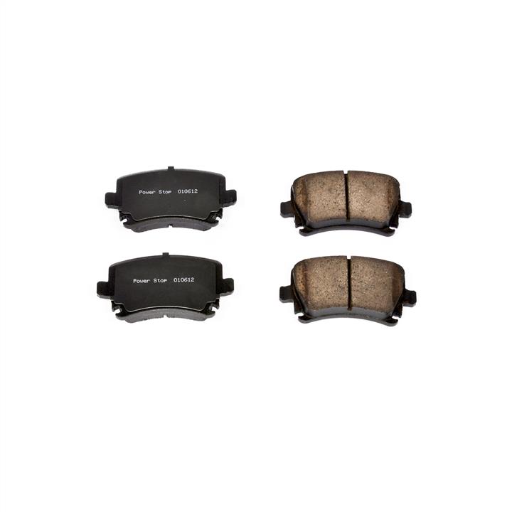 Power stop 16-1108 Rear brake pad set 161108 161108 Power stop Rear brake pad set