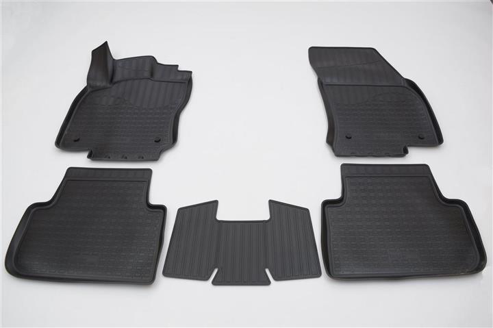 NorPlast NPA11-C95-653 Interior mats NorPlast rubber black for Volkswagen Tiguan (2016-), 4 pc. NPA11C95653