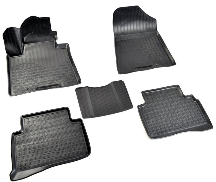 NorPlast NPA11-C31-560 Interior mats NorPlast rubber black for Hyundai Tucson (2016-), 4 pc. NPA11C31560