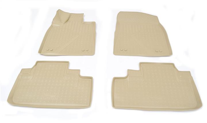 NorPlast NPA10-C47-755B Interior mats NorPlast rubber beige for Lexus Rx (2016-), 4 pc. NPA10C47755B